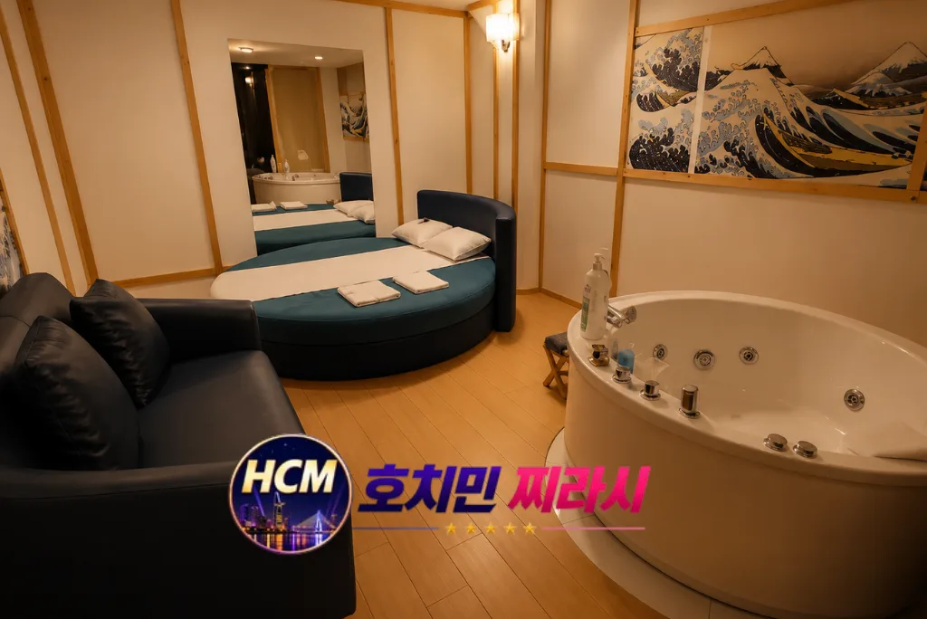 호치민 린체리 스파 룸 분위기입니다.